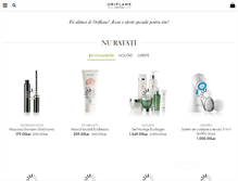 Tablet Screenshot of md.oriflame.com