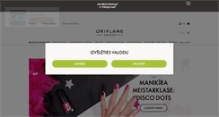 Desktop Screenshot of lv.oriflame.com