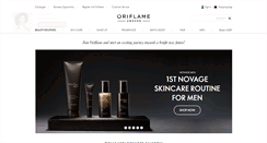 Desktop Screenshot of ke.oriflame.com