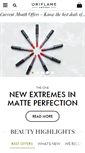 Mobile Screenshot of in.oriflame.com